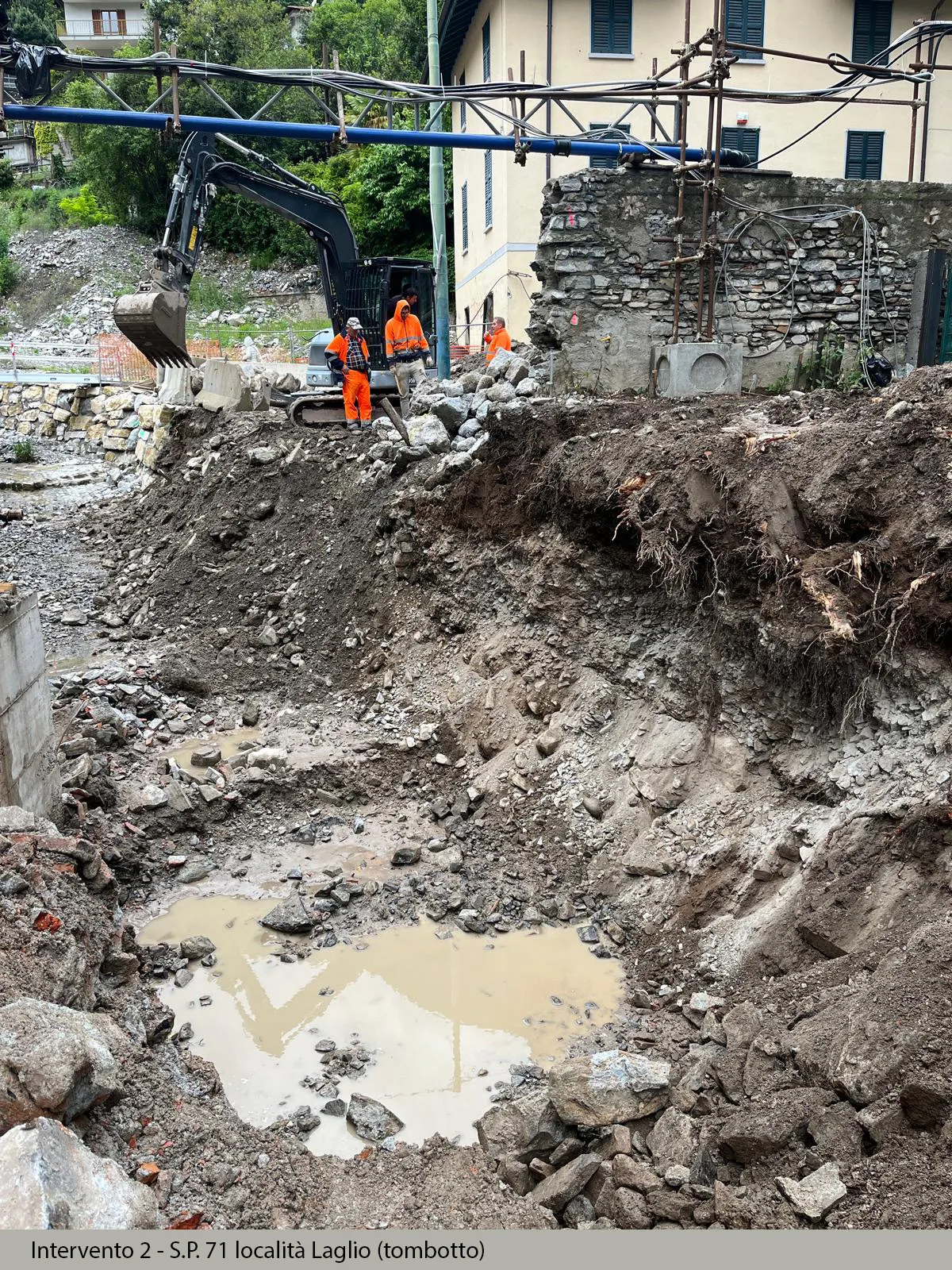 Misure per la riduzione del rischio di alluvione e del rischio idrogeologico — documentazione dell’intervento, immagine 6 di 54