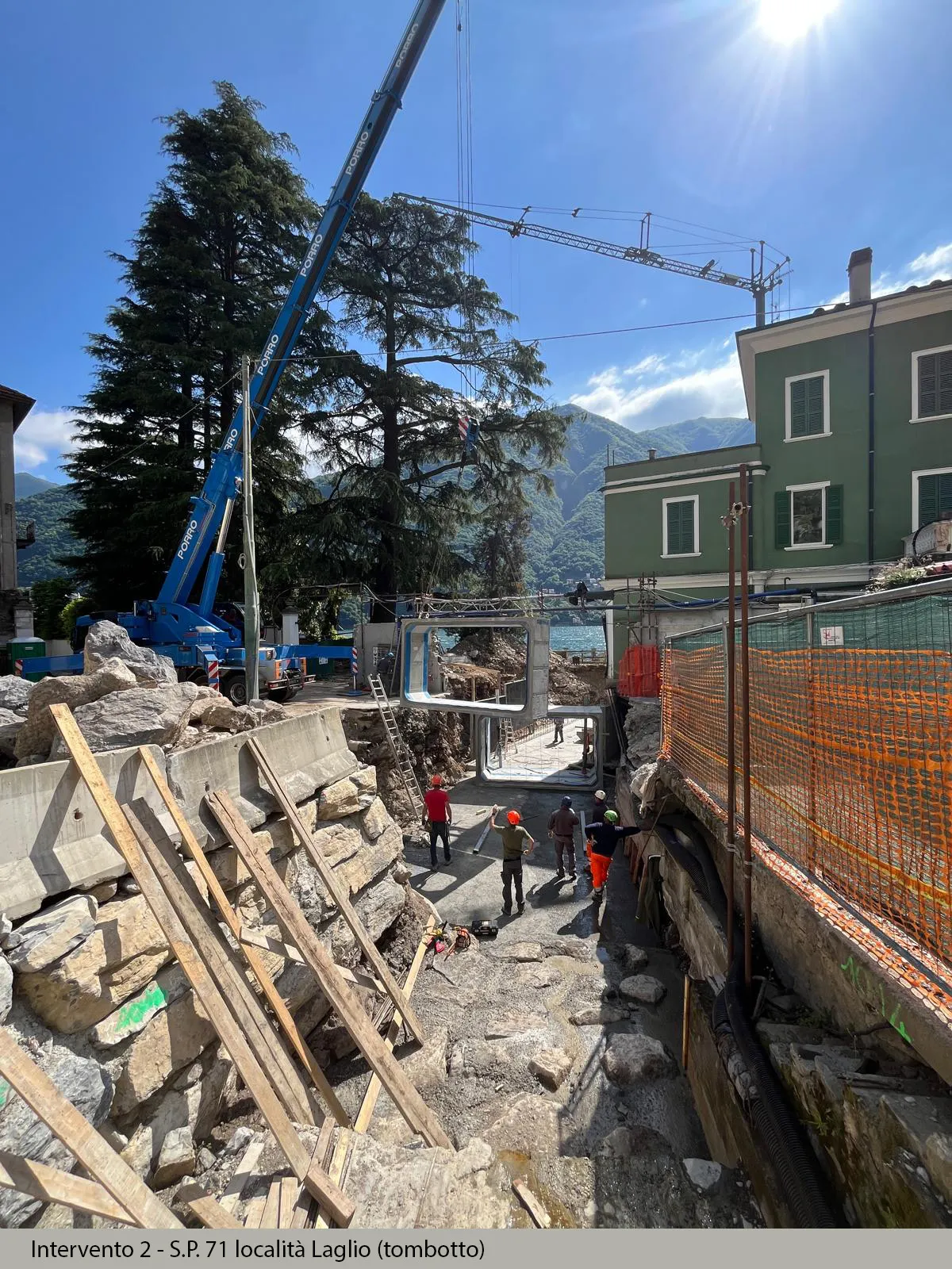 Misure per la riduzione del rischio di alluvione e del rischio idrogeologico — documentazione dell’intervento, immagine 8 di 54