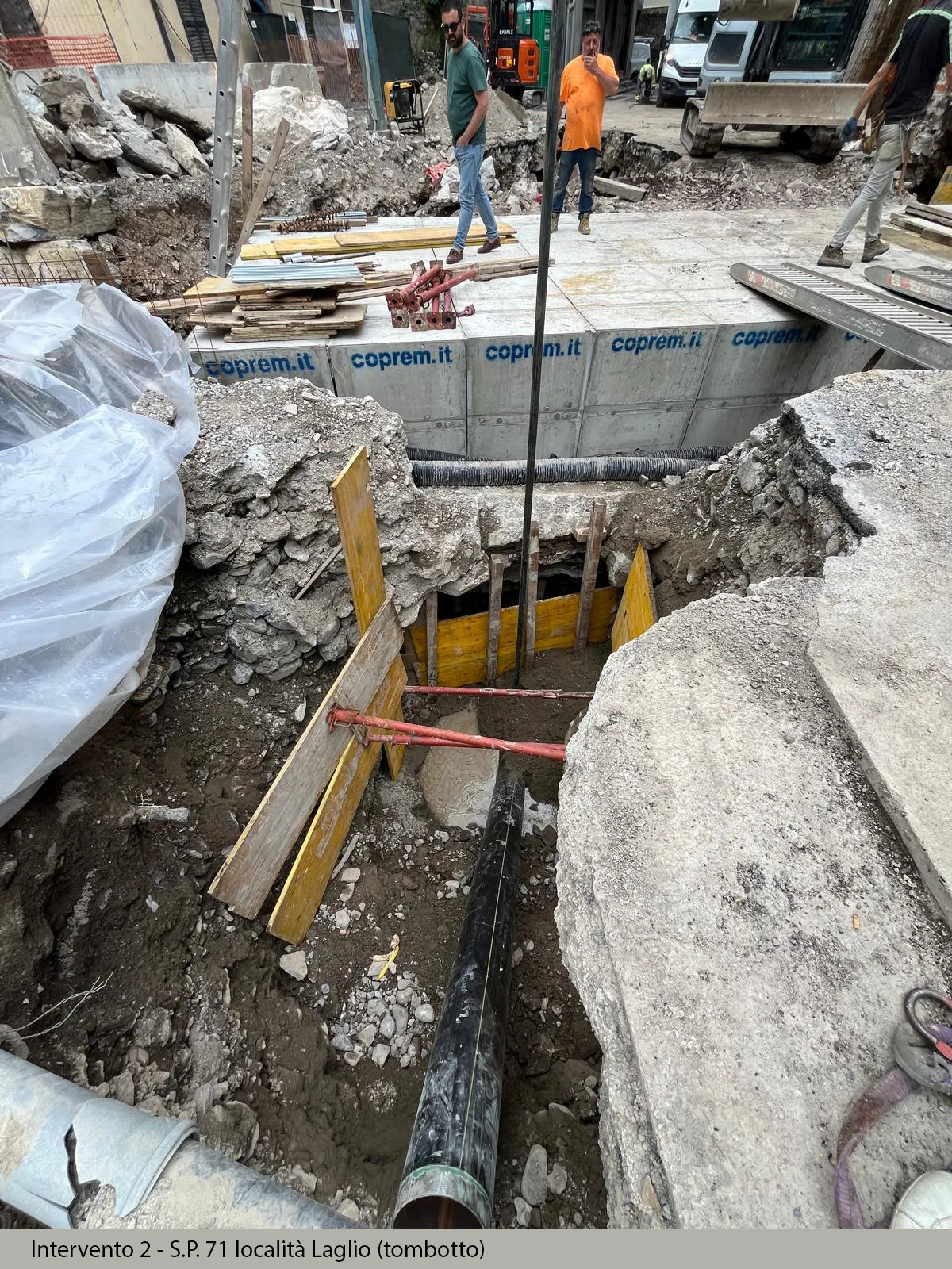 Misure per la riduzione del rischio di alluvione e del rischio idrogeologico — documentazione dell’intervento, immagine 10 di 54