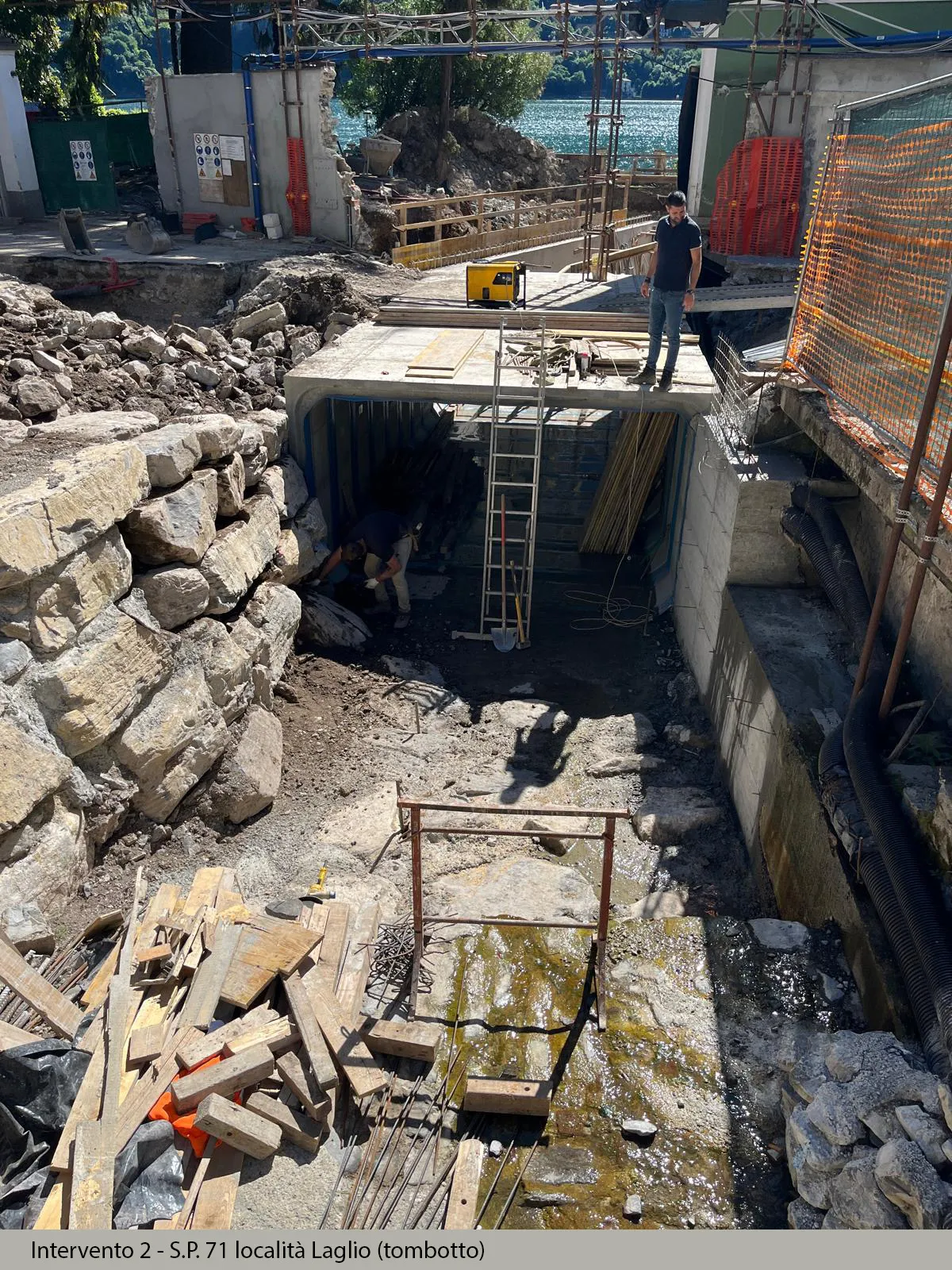 Misure per la riduzione del rischio di alluvione e del rischio idrogeologico — documentazione dell’intervento, immagine 11 di 54