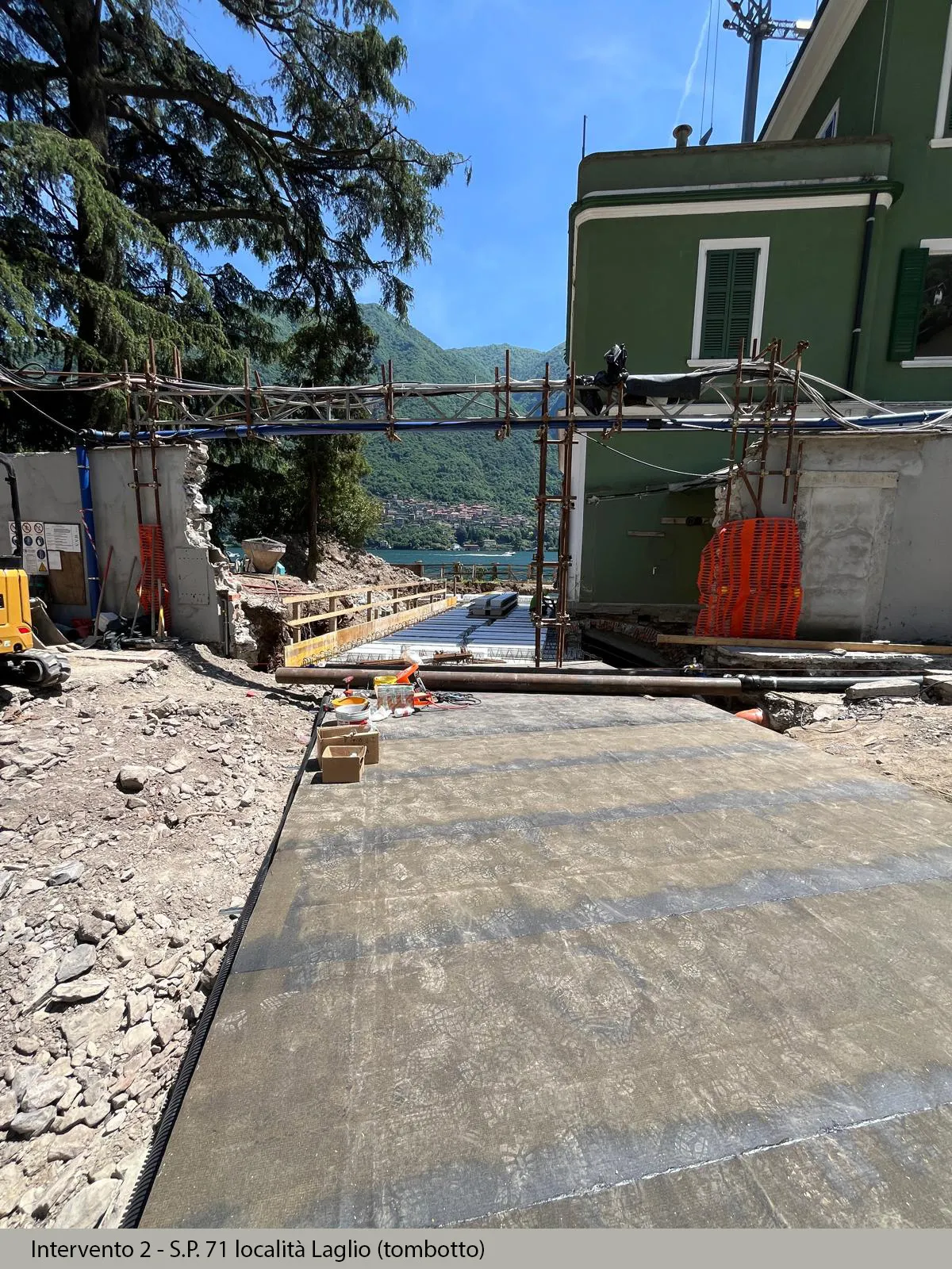 Misure per la riduzione del rischio di alluvione e del rischio idrogeologico — documentazione dell’intervento, immagine 13 di 54