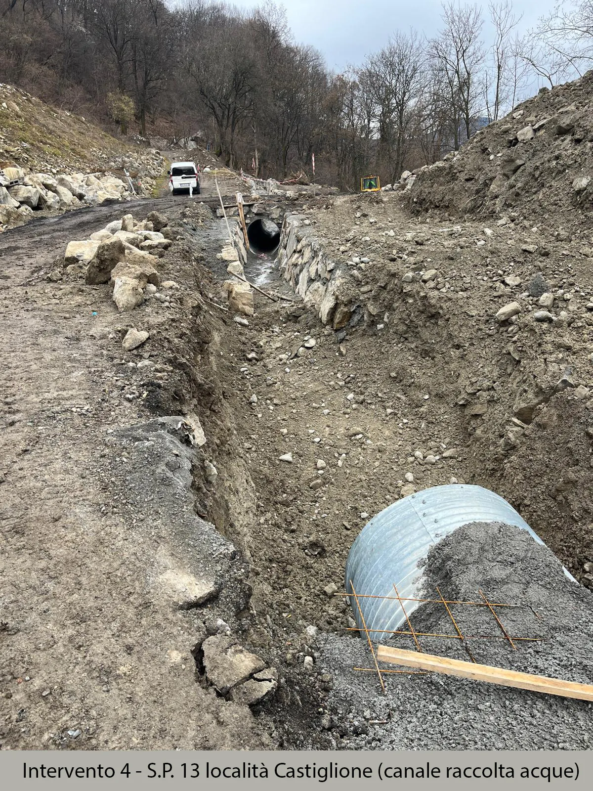 Misure per la riduzione del rischio di alluvione e del rischio idrogeologico — documentazione dell’intervento, immagine 21 di 54