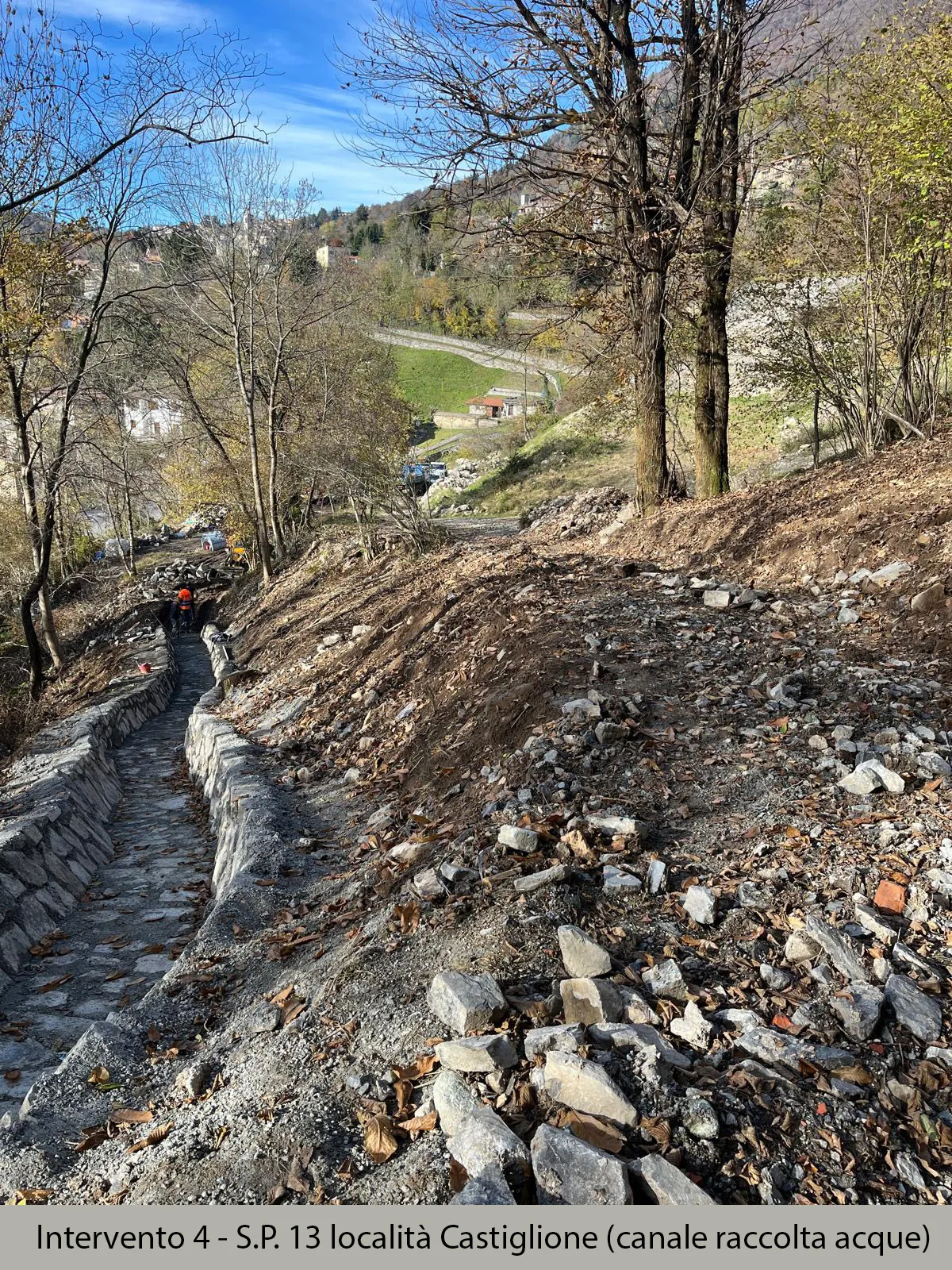 Misure per la riduzione del rischio di alluvione e del rischio idrogeologico — documentazione dell’intervento, immagine 22 di 54