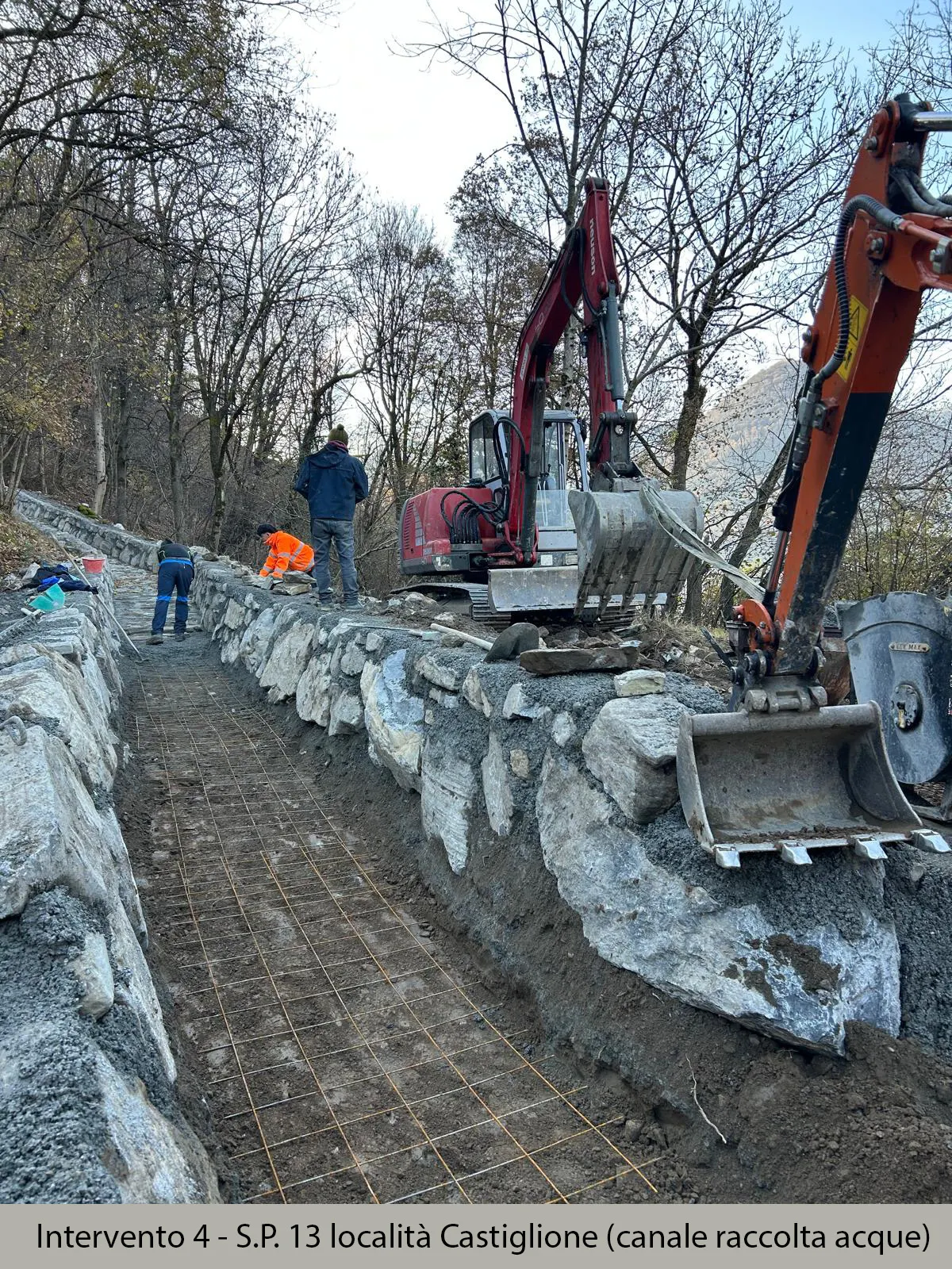 Misure per la riduzione del rischio di alluvione e del rischio idrogeologico — documentazione dell’intervento, immagine 25 di 54