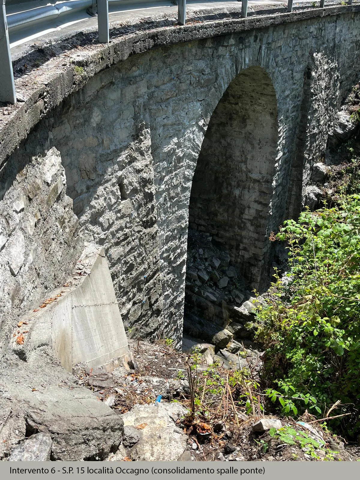 Misure per la riduzione del rischio di alluvione e del rischio idrogeologico — documentazione dell’intervento, immagine 42 di 54