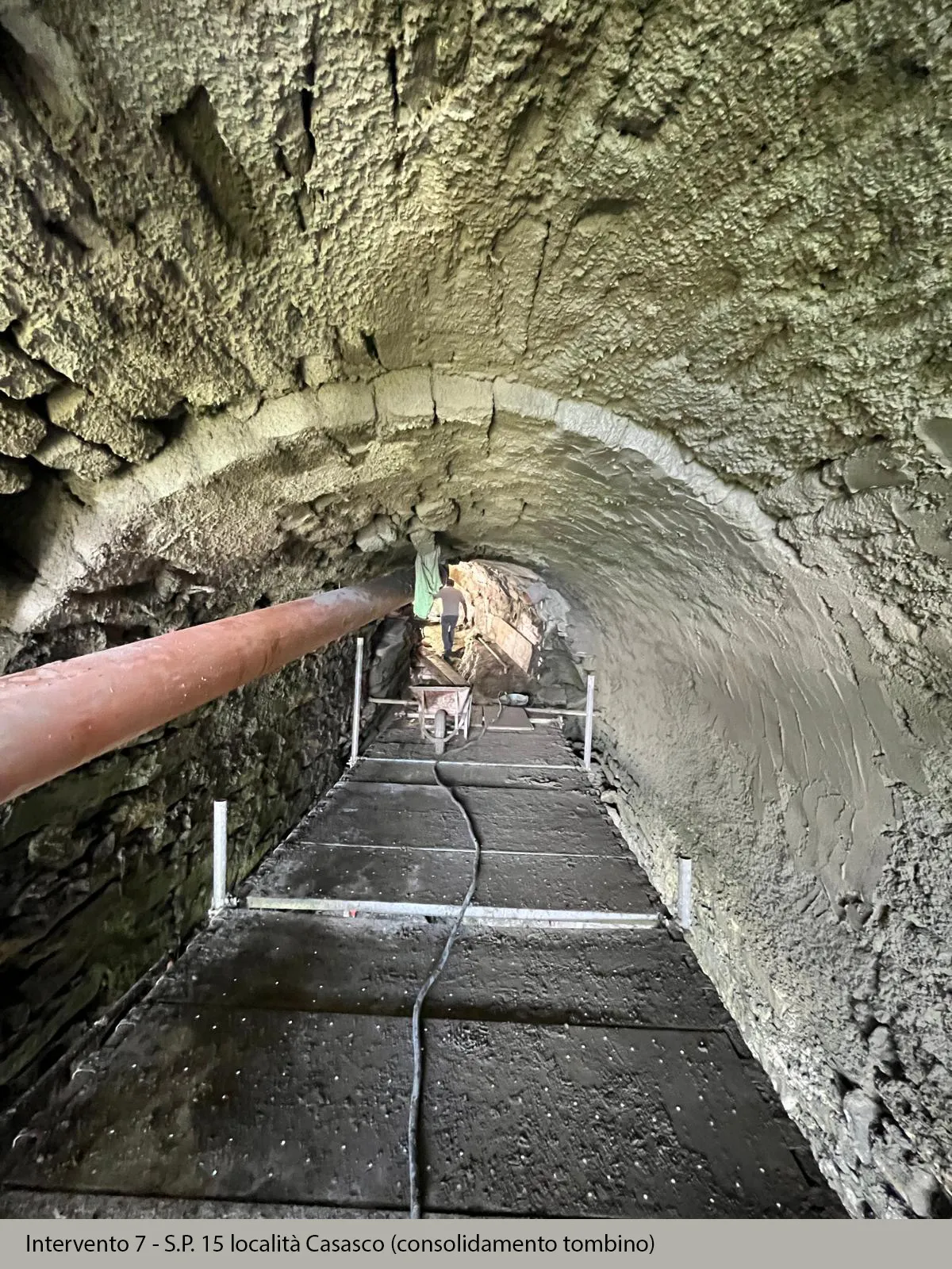 Misure per la riduzione del rischio di alluvione e del rischio idrogeologico — documentazione dell’intervento, immagine 43 di 54