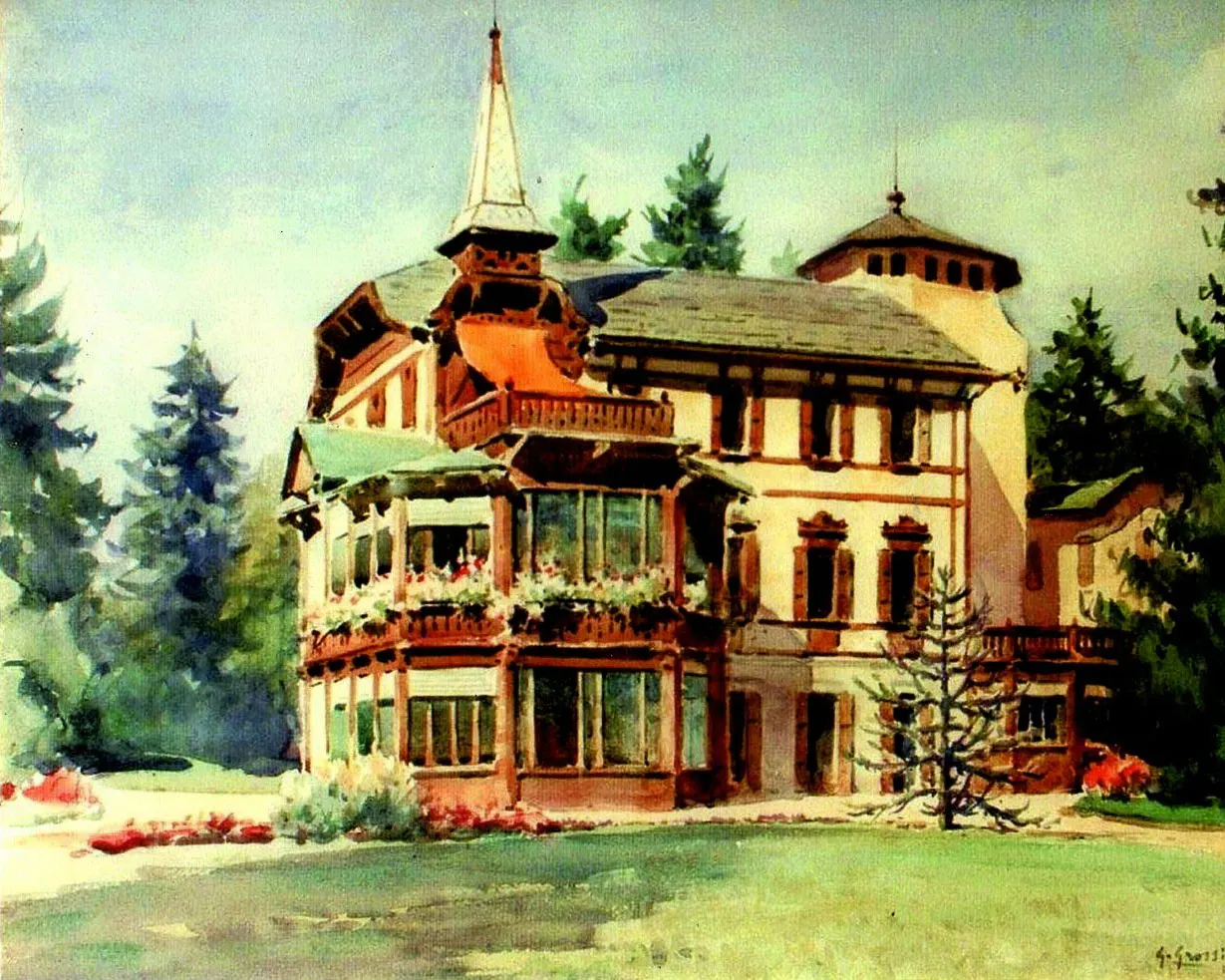 Appartamento Privato in Villa Durini — documentazione tecnica e fotografica, immagine 2 di 5